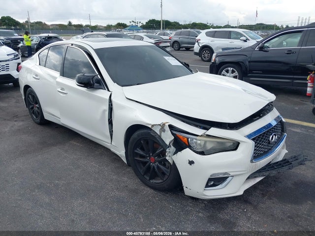 Продаж на аукціоні авто 2014 Infiniti Q50 Premium, vin: JN1BV7ARXEM695980, номер лоту: 45793188