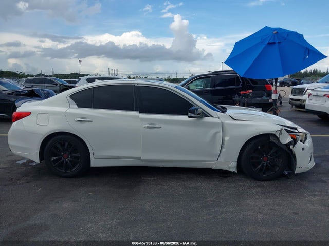 Продаж на аукціоні авто 2014 Infiniti Q50 Premium, vin: JN1BV7ARXEM695980, номер лоту: 45793188