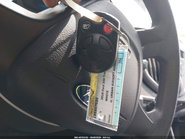 45793192 :رقم المزاد ، 1FTBW2CM1JKA88208 vin ، 2018 Ford Transit-350 مزاد بيع