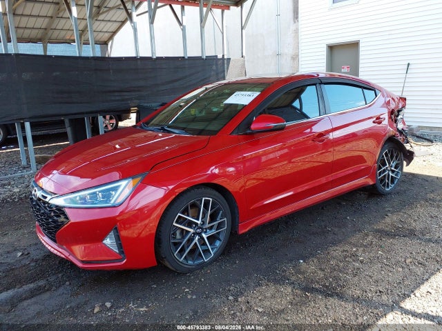 Продаж на аукціоні авто 2020 Hyundai Elantra Sport, vin: KMHD04LB8LU070294, номер лоту: 45793383