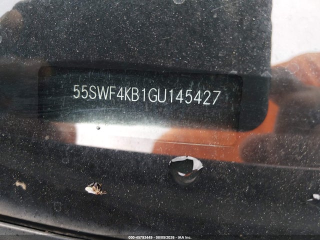 Продаж на аукціоні авто 2016 Mercedes-benz C 300 4matic, vin: 55SWF4KB1GU145427, номер лоту: 45793449