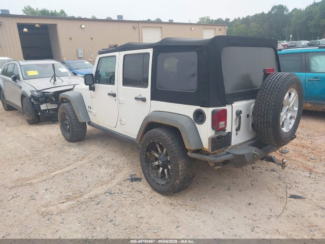 45793497 :رقم المزاد ، 1J4GB39157L226589 vin ، 2007 Jeep Wrangler Unlimited X مزاد بيع