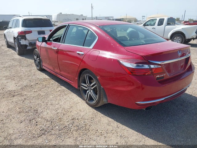 Продажа на аукционе авто 2017 Honda Accord Sport, vin: 1HGCR2F59HA041784, номер лота: 45793511