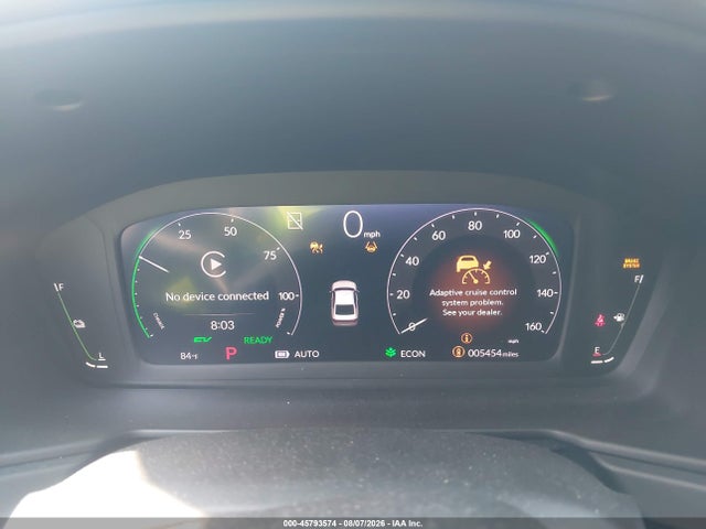 Продажа на аукционе авто 2025 Honda Accord Hybrid Ex-l, vin: 1HGCY2F68SA072009, номер лота: 45793574