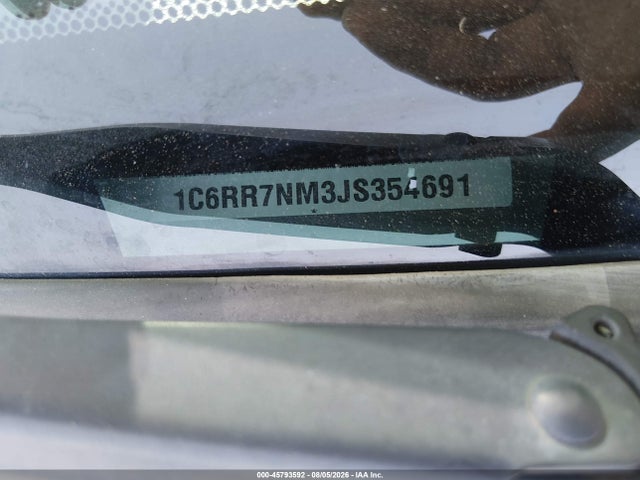 Продажа на аукционе авто 2018 Ram 1500, vin: 1C6RR7NM3JS354691, номер лота: 45793592