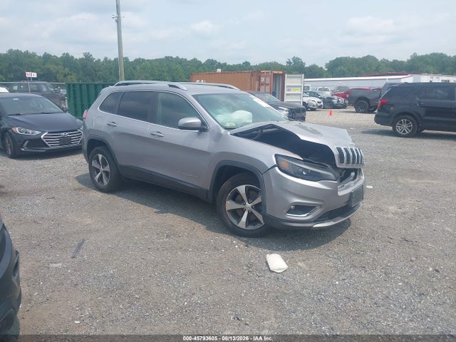 2020 Jeep Cherokee Limited 4x4 მანქანა იყიდება აუქციონზე, vin: 1C4PJMDX4LD651915, აუქციონის ნომერი: 45793605