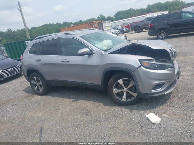 2020 Jeep Cherokee Limited 4x4 მანქანა იყიდება აუქციონზე, vin: 1C4PJMDX4LD651915, აუქციონის ნომერი: 45793605