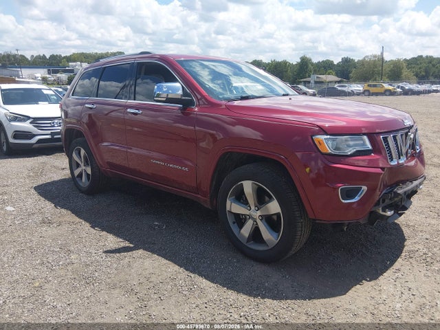 Продажа на аукционе авто 2014 Jeep Grand Cherokee Overland, vin: 1C4RJECT3EC400857, номер лота: 45793670