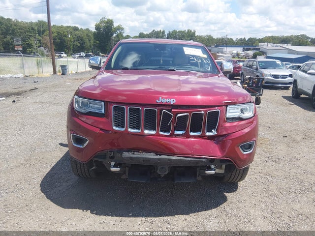 Продажа на аукционе авто 2014 Jeep Grand Cherokee Overland, vin: 1C4RJECT3EC400857, номер лота: 45793670