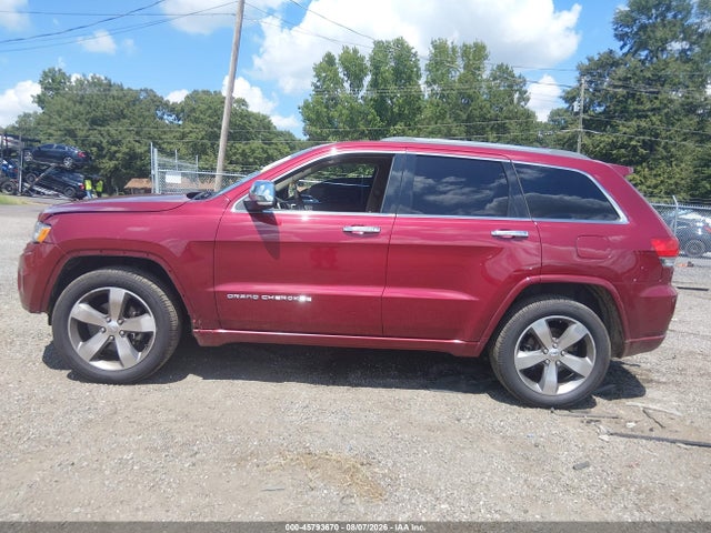 Продажа на аукционе авто 2014 Jeep Grand Cherokee Overland, vin: 1C4RJECT3EC400857, номер лота: 45793670