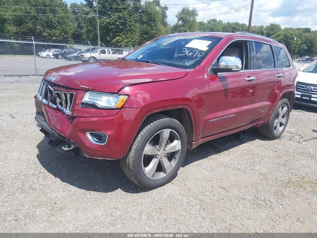 Продажа на аукционе авто 2014 Jeep Grand Cherokee Overland, vin: 1C4RJECT3EC400857, номер лота: 45793670