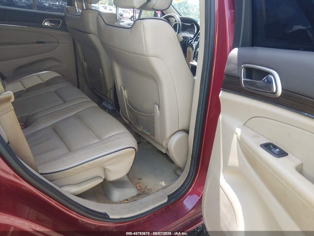 Продажа на аукционе авто 2014 Jeep Grand Cherokee Overland, vin: 1C4RJECT3EC400857, номер лота: 45793670