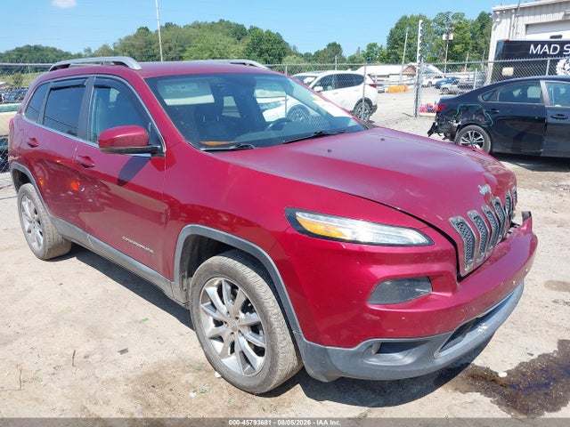 Auction sale of the 2014 Jeep Cherokee Limited, vin: 1C4PJLDB3EW113664, lot number: 45793681