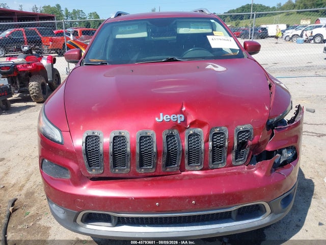 2014 Jeep Cherokee Limited მანქანა იყიდება აუქციონზე, vin: 1C4PJLDB3EW113664, აუქციონის ნომერი: 45793681