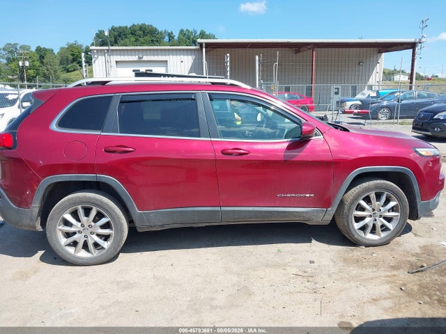 2014 Jeep Cherokee Limited მანქანა იყიდება აუქციონზე, vin: 1C4PJLDB3EW113664, აუქციონის ნომერი: 45793681