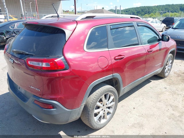 2014 Jeep Cherokee Limited მანქანა იყიდება აუქციონზე, vin: 1C4PJLDB3EW113664, აუქციონის ნომერი: 45793681