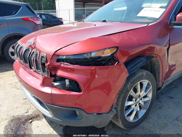 2014 Jeep Cherokee Limited მანქანა იყიდება აუქციონზე, vin: 1C4PJLDB3EW113664, აუქციონის ნომერი: 45793681
