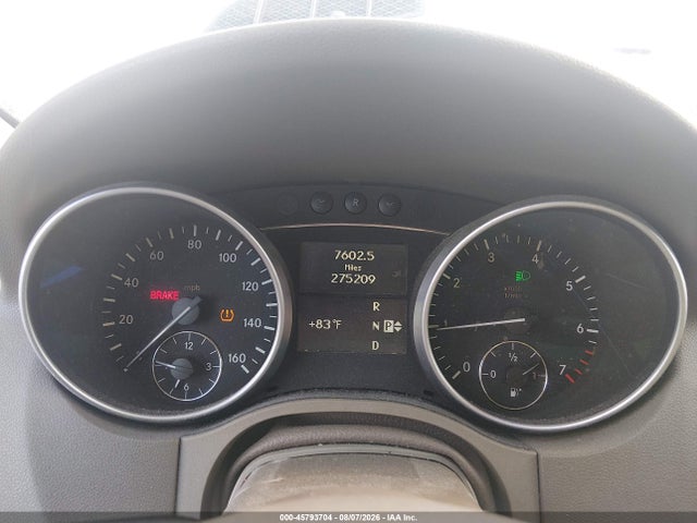 Aukcja sprzedaży 2010 Mercedes-benz Ml 350, vin: 4JGBB5GB0AA594684, numer aukcji: 45793704