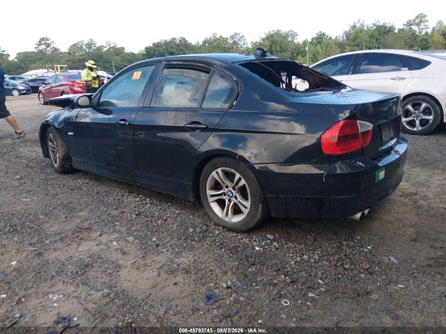 2008 Bmw 328i მანქანა იყიდება აუქციონზე, vin: WBAVA37518NL52408, აუქციონის ნომერი: 45793743