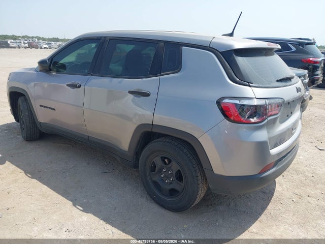 2020 Jeep Compass Sport Fwd მანქანა იყიდება აუქციონზე, vin: 3C4NJCAB2LT253140, აუქციონის ნომერი: 45793756