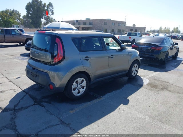 2015 Kia Soul მანქანა იყიდება აუქციონზე, vin: KNDJN2A26F7128728, აუქციონის ნომერი: 45793783