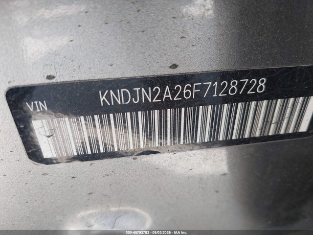 2015 Kia Soul მანქანა იყიდება აუქციონზე, vin: KNDJN2A26F7128728, აუქციონის ნომერი: 45793783