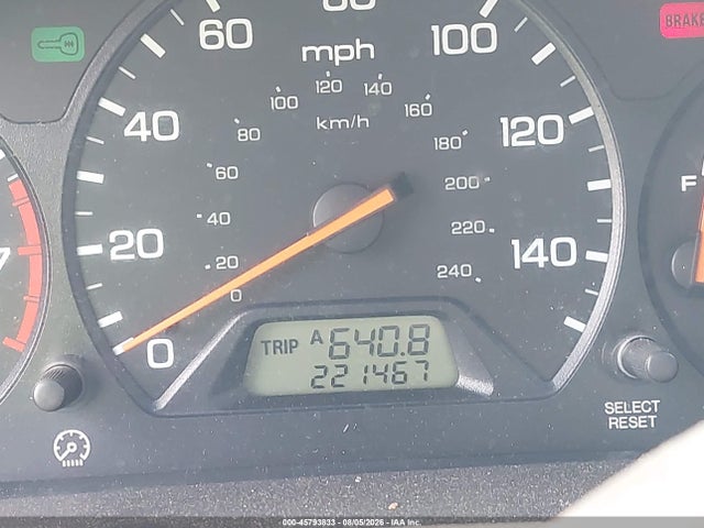 45793833 :رقم المزاد ، 1HGCG56631A038966 vin ، 2001 Honda Accord 2.3 Ex مزاد بيع