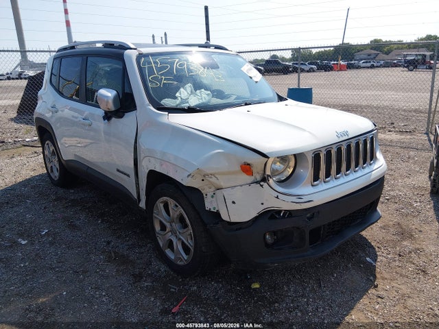 45793843 :رقم المزاد ، ZACCJADT5GPC79602 vin ، 2016 Jeep Renegade Limited مزاد بيع
