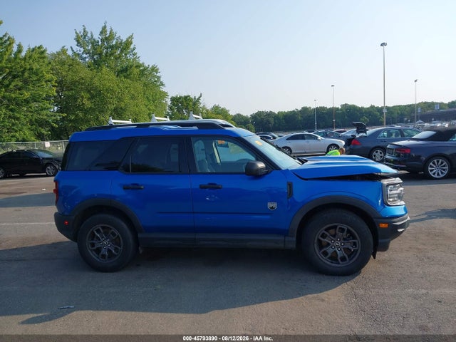 45793890 :رقم المزاد ، 3FMCR9B65NRE22910 vin ، 2022 Ford Bronco Sport Big Bend مزاد بيع