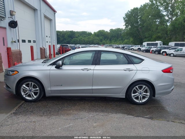 2018 Ford Fusion Hybrid S მანქანა იყიდება აუქციონზე, vin: 3FA6P0UU3JR279132, აუქციონის ნომერი: 45794002
