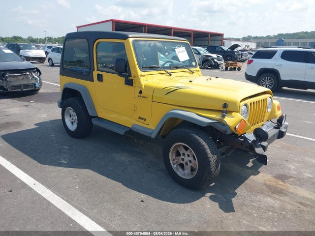 2004 Jeep Wrangler Sport მანქანა იყიდება აუქციონზე, vin: 1J4FA49S94P777853, აუქციონის ნომერი: 45794054