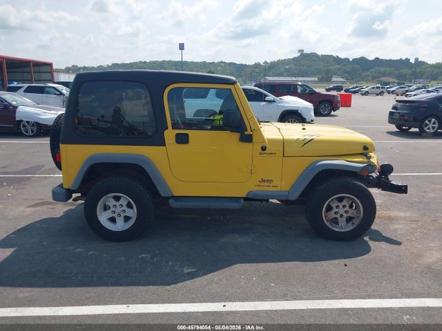 2004 Jeep Wrangler Sport მანქანა იყიდება აუქციონზე, vin: 1J4FA49S94P777853, აუქციონის ნომერი: 45794054