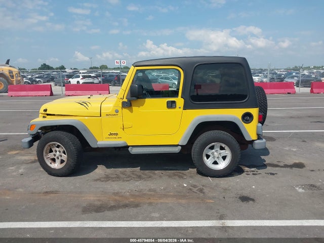2004 Jeep Wrangler Sport მანქანა იყიდება აუქციონზე, vin: 1J4FA49S94P777853, აუქციონის ნომერი: 45794054