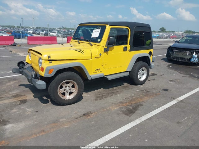 2004 Jeep Wrangler Sport მანქანა იყიდება აუქციონზე, vin: 1J4FA49S94P777853, აუქციონის ნომერი: 45794054