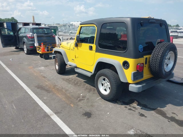 2004 Jeep Wrangler Sport მანქანა იყიდება აუქციონზე, vin: 1J4FA49S94P777853, აუქციონის ნომერი: 45794054