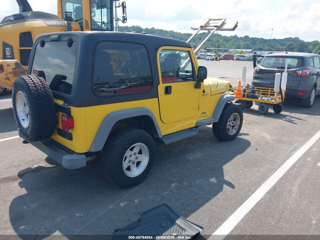 2004 Jeep Wrangler Sport მანქანა იყიდება აუქციონზე, vin: 1J4FA49S94P777853, აუქციონის ნომერი: 45794054