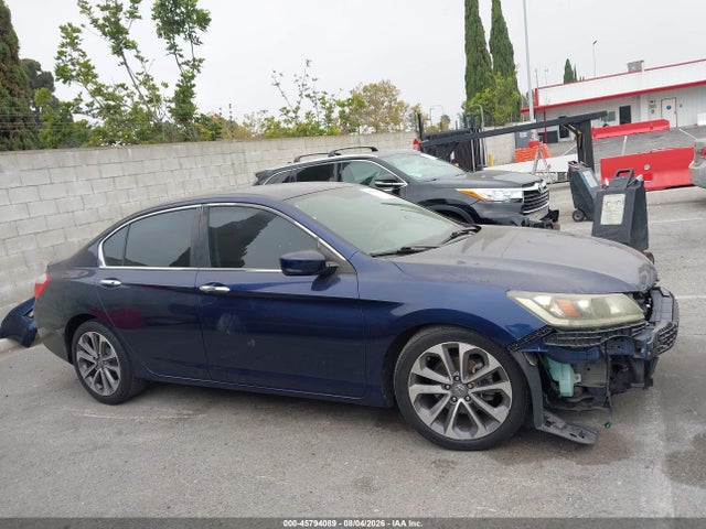 45794089 :رقم المزاد ، 1HGCR2F52EA140345 vin ، 2014 Honda Accord Sport مزاد بيع