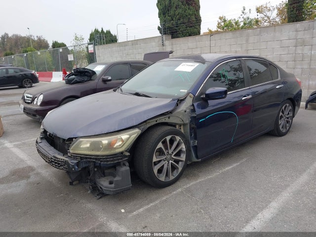 45794089 :رقم المزاد ، 1HGCR2F52EA140345 vin ، 2014 Honda Accord Sport مزاد بيع