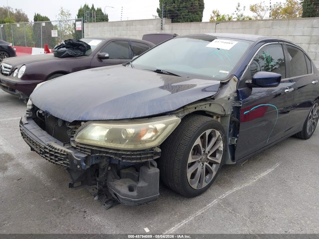 45794089 :رقم المزاد ، 1HGCR2F52EA140345 vin ، 2014 Honda Accord Sport مزاد بيع