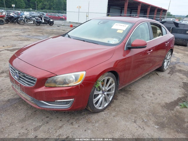 2016 Volvo S60 Inscription T5 Drive-e Premier მანქანა იყიდება აუქციონზე, vin: LYV402FK0GB110307, აუქციონის ნომერი: 45794263