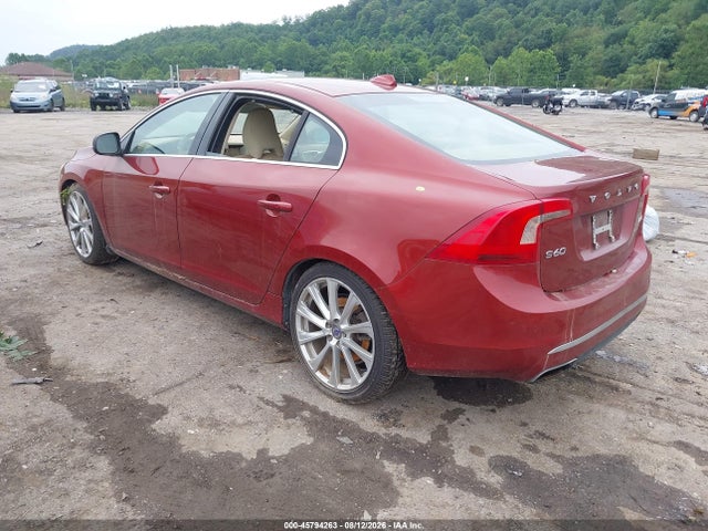 2016 Volvo S60 Inscription T5 Drive-e Premier მანქანა იყიდება აუქციონზე, vin: LYV402FK0GB110307, აუქციონის ნომერი: 45794263