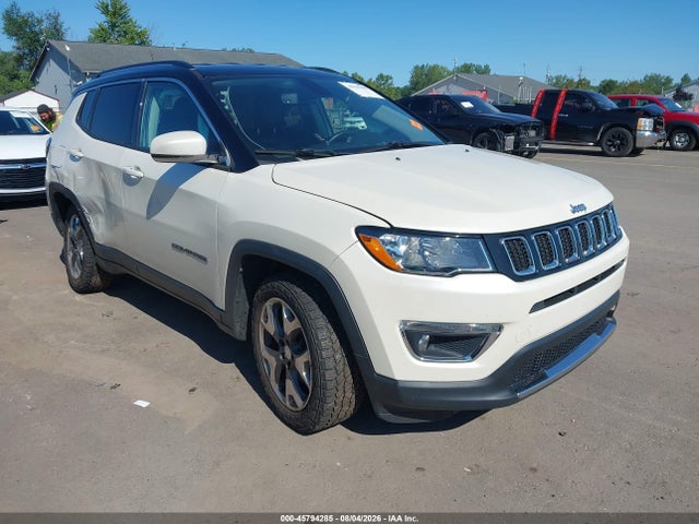 Aukcja sprzedaży 2019 Jeep Compass Limited 4x4, vin: 3C4NJDCB1KT690225, numer aukcji: 45794285