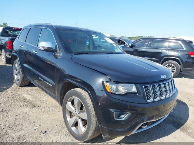 2014 Jeep Grand Cherokee Overland მანქანა იყიდება აუქციონზე, vin: 1C4RJECG2EC427678, აუქციონის ნომერი: 45794322