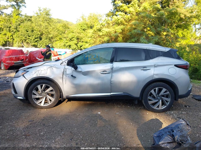 2021 Nissan Murano Sl Fwd მანქანა იყიდება აუქციონზე, vin: 5N1AZ2CJ4MC112679, აუქციონის ნომერი: 45794331