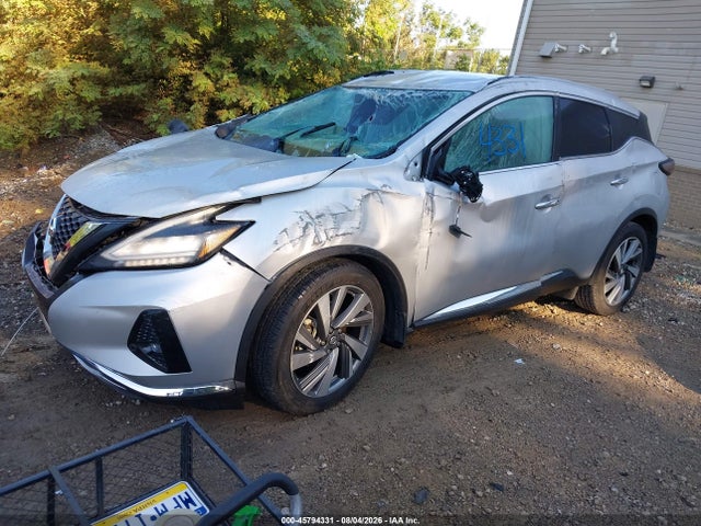 2021 Nissan Murano Sl Fwd მანქანა იყიდება აუქციონზე, vin: 5N1AZ2CJ4MC112679, აუქციონის ნომერი: 45794331