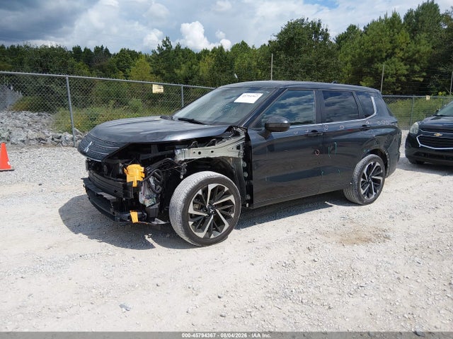 45794367 :رقم المزاد ، JA4J3VA87RZ083930 vin ، 2024 Mitsubishi Outlander Se 2.5 2wd/se Black Edition S-awc/se Black Edition W/pano Roof S-awc مزاد بيع
