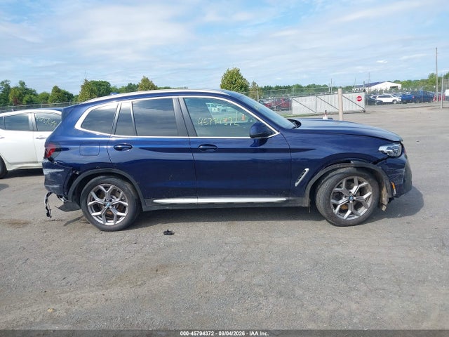Aukcja sprzedaży 2022 Bmw X3 Xdrive30i, vin: 5UX53DP07N9L91000, numer aukcji: 45794372