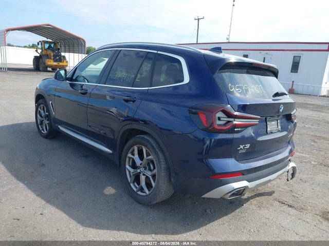 Aukcja sprzedaży 2022 Bmw X3 Xdrive30i, vin: 5UX53DP07N9L91000, numer aukcji: 45794372