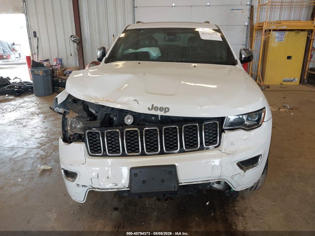 45794373 :رقم المزاد ، 1C4RJFBG7HC730550 vin ، 2017 Jeep Grand Cherokee Limited مزاد بيع