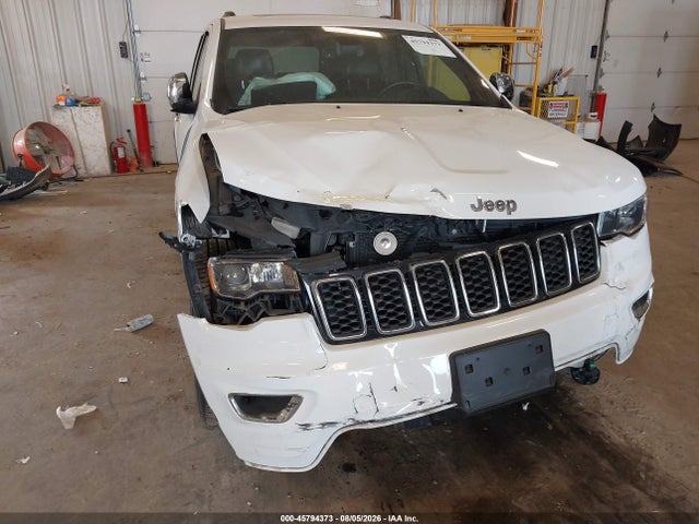 45794373 :رقم المزاد ، 1C4RJFBG7HC730550 vin ، 2017 Jeep Grand Cherokee Limited مزاد بيع